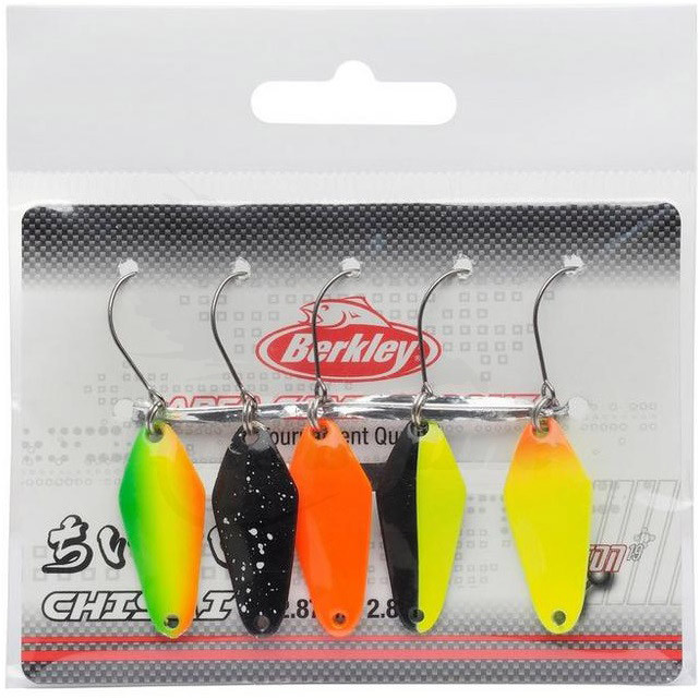 Berkley Chisai Area Game 5 Pack Spoons 28.7mm 2.8gr