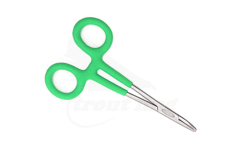 Vision Mini Curved Forceps -Green Handle