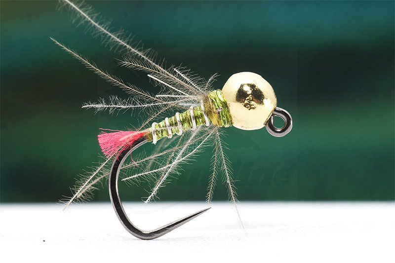 Troutline Tactical Green Duracell Jig BL Nymph