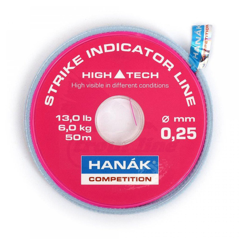 Hanak Strike Indicator 0.20mm 50m Hot Fluo Pink