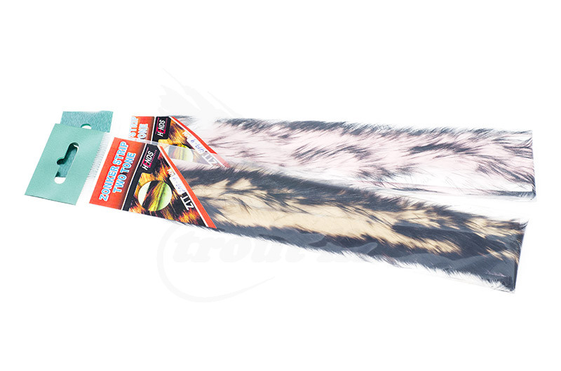 Hends 4mm Rabbit Zonker Two Tones Strips