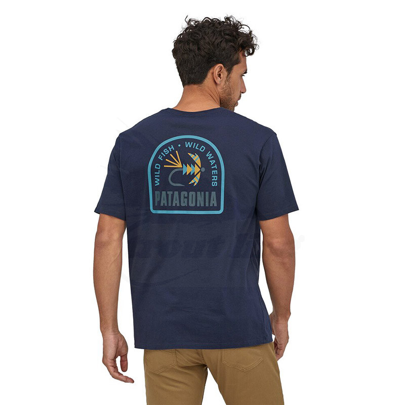 Patagonia, rare fly fishing T-shirt. XL 100% organic cotton. EUC.