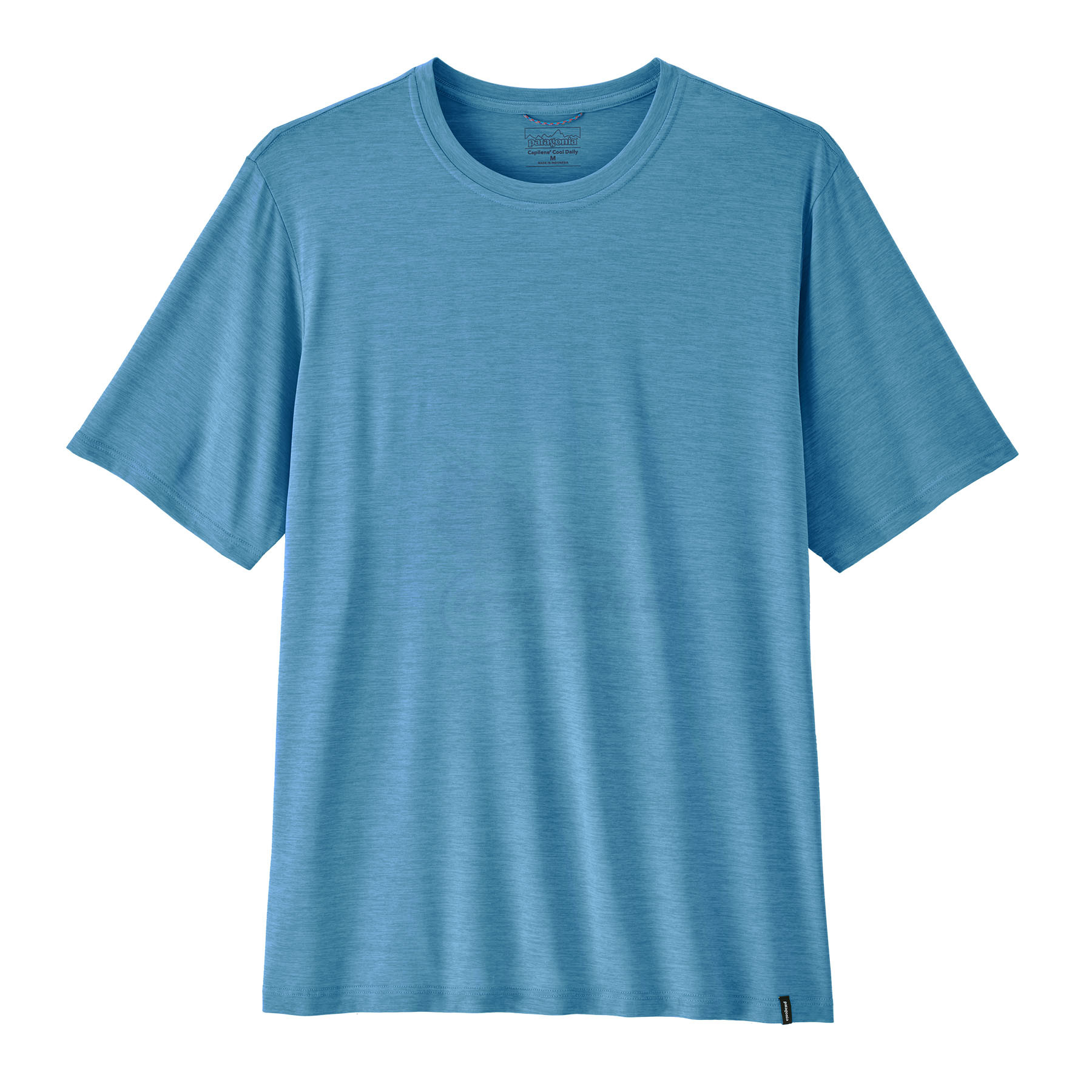 Patagonia Men's Capilene Cool Daily Graphic T-Shirt Shore Blue - Light Shore Blue X-Dye