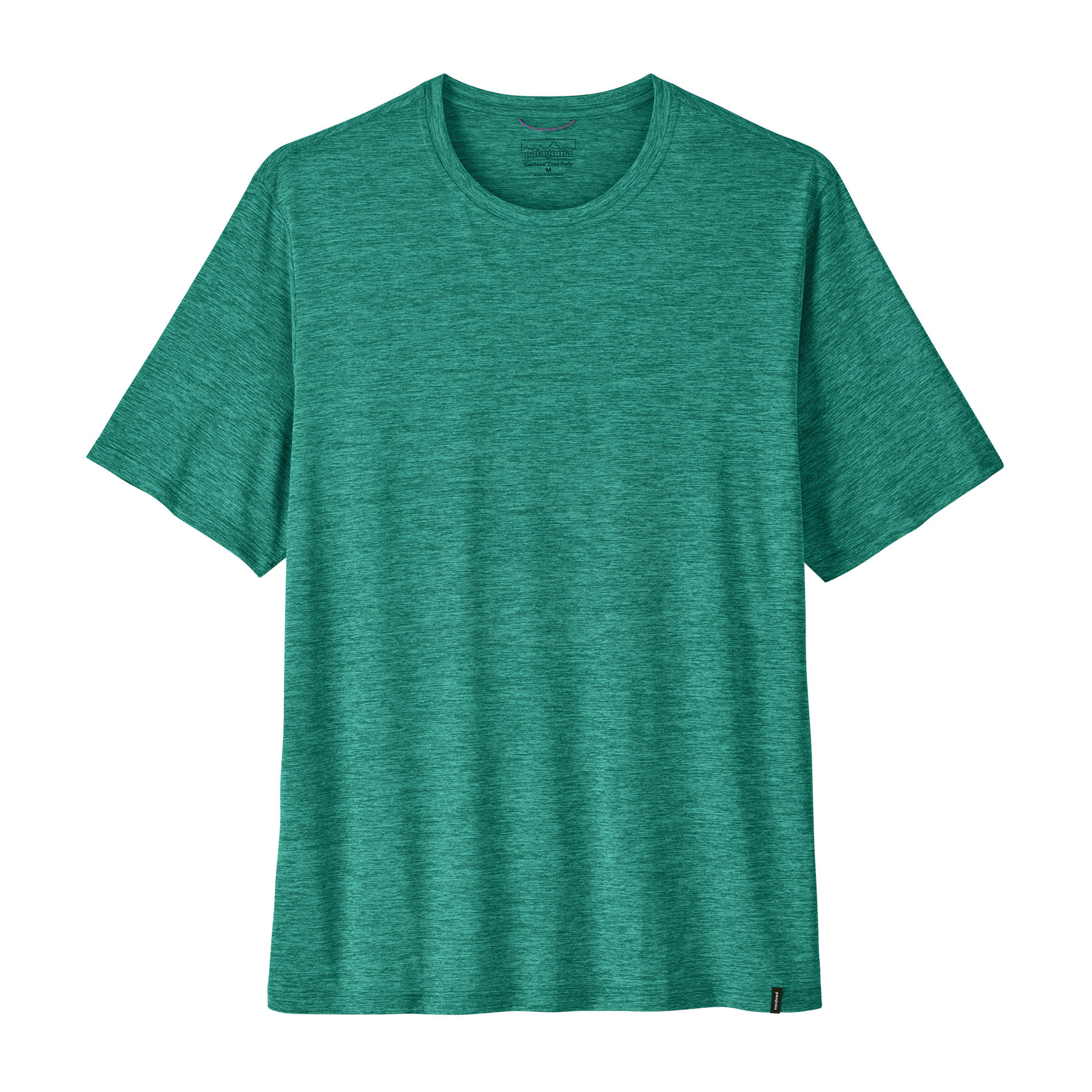 Patagonia Men's Capilene Cool Daily T-Shirt-Gem Green - Light Gem Green X-Dye