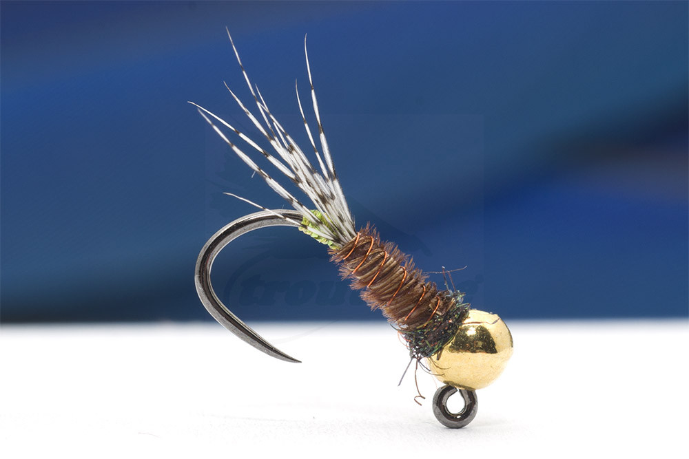 Troutline Tactical PT Peeping Caddis Jig Nymph
