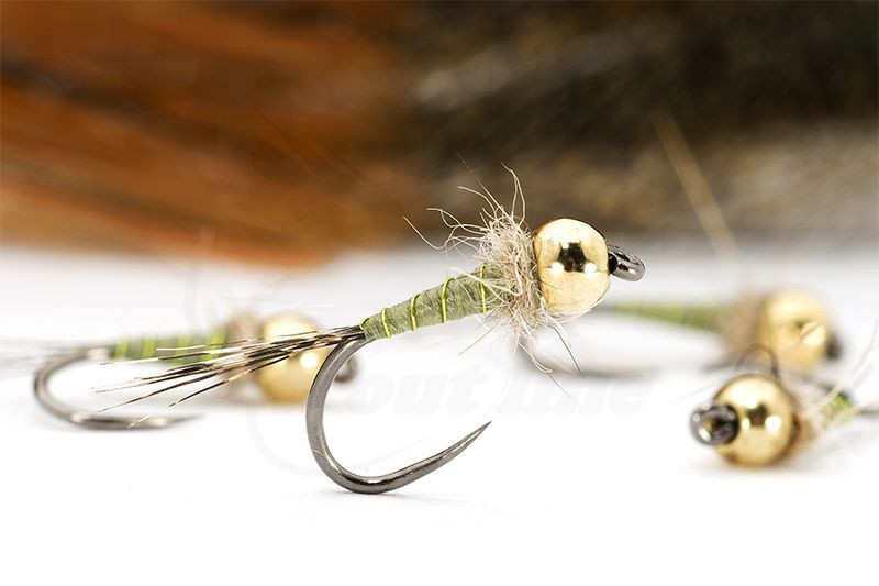 Troutline Tactical Olive Baetis BL Nymph