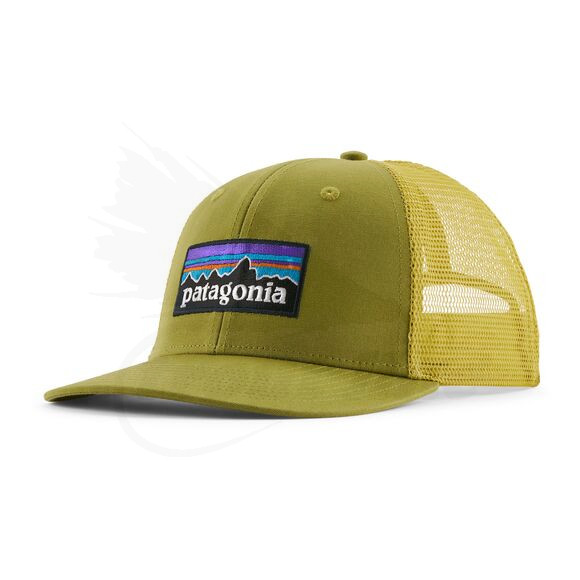 Patagonia P-6 Logo Trucker Hat -Graze Green