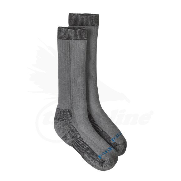 Patagonia Size L Heavyweight Merino Wool-Blend Knee Socks Color Forever Grey