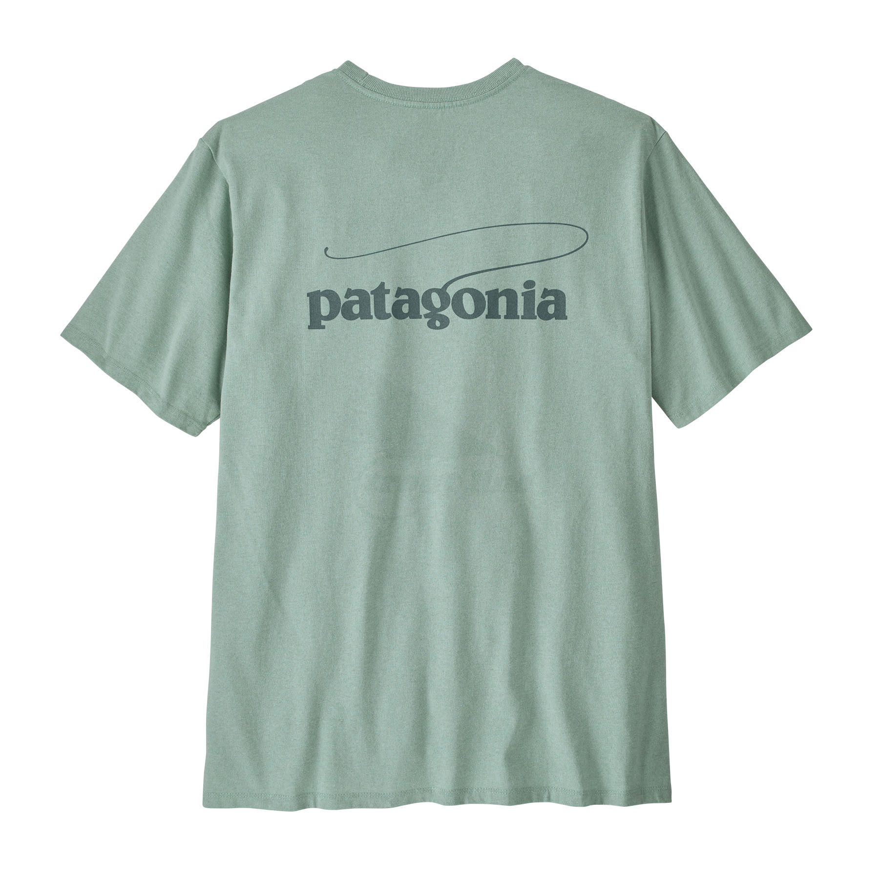 Patagonia Men's Casting Logo Responsibili-Tee T-Shirt-Thin Ice