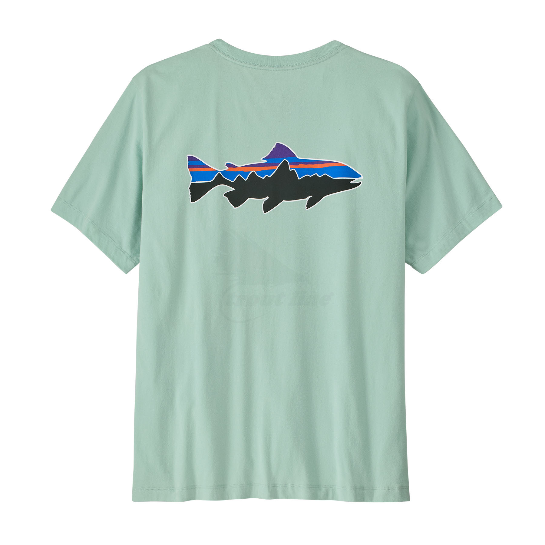 Patagonia Men's Fitz Roy Trout T-Thin Ice