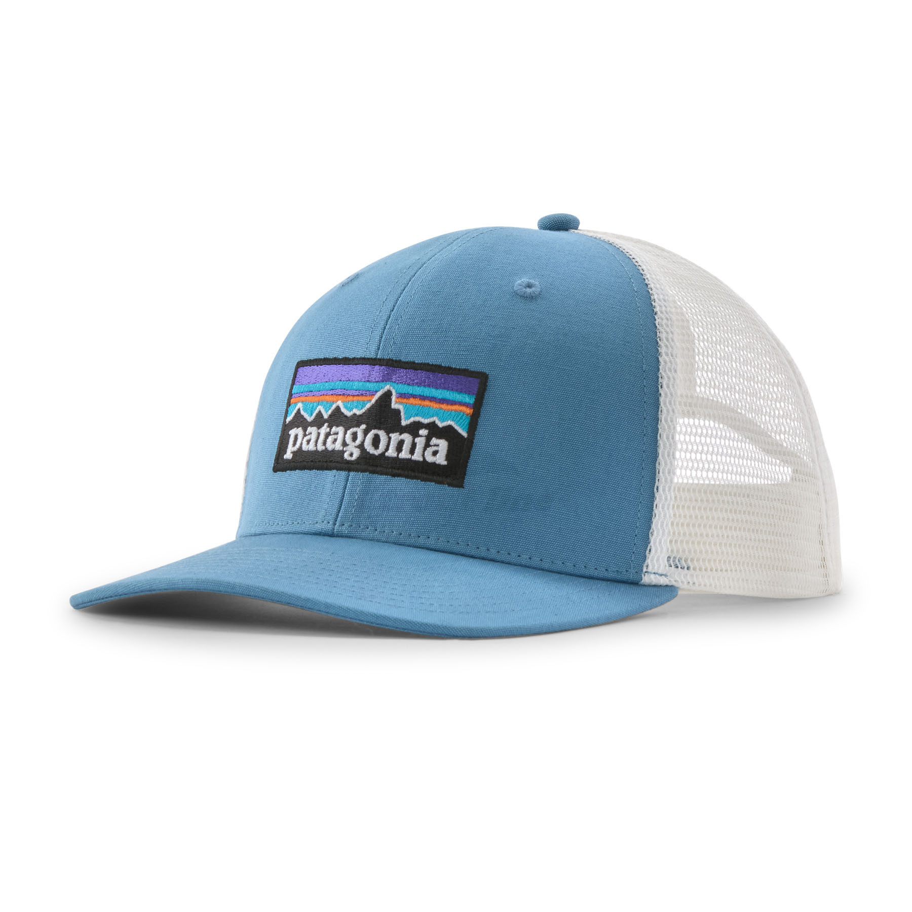 Patagonia P-6 Logo Trucker Hat -Shore Blue
