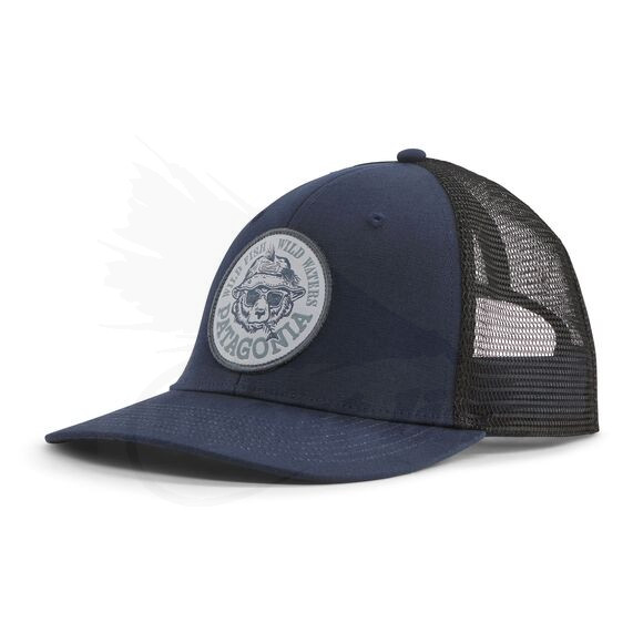 Patagonia Take a Stand Trucker Hat -Wild Grizz: New Navy