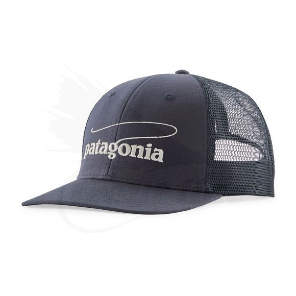 Patagonia Take a Stand Trucker Hat -Casting Logo: Smolder Blue