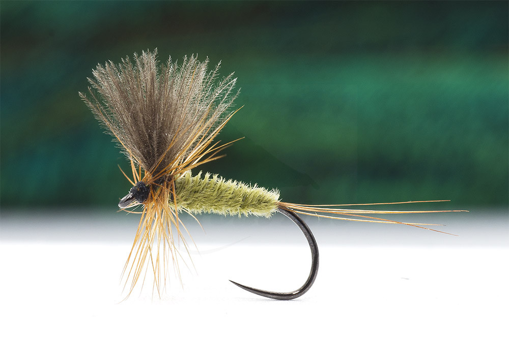 Troutline Tactical Polish Olive Dry Fly BL