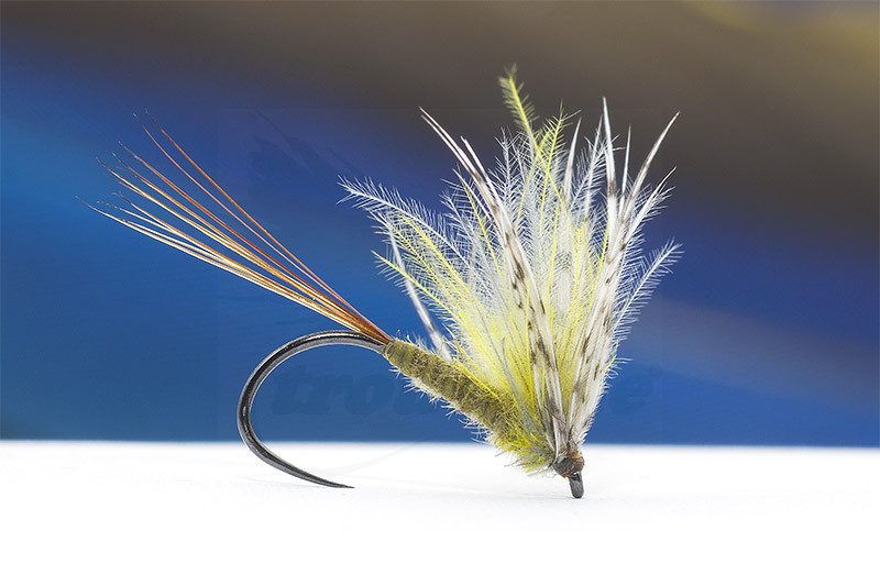Troutline Tactical CDC Dry Fly No 6 BL