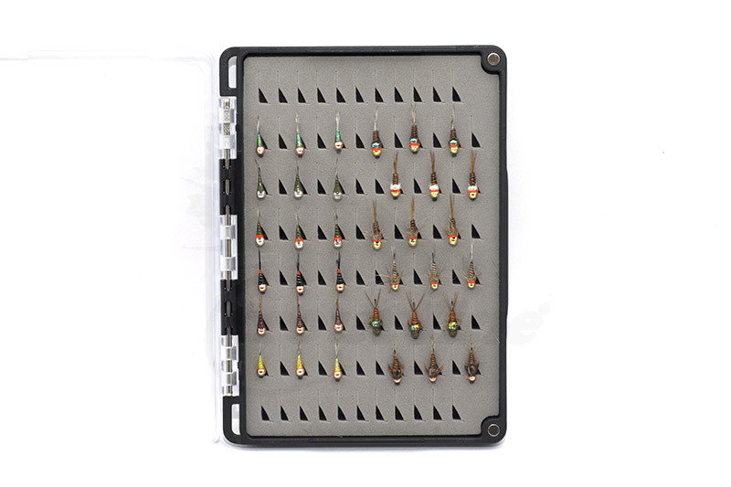 Troutline Premium Competition Euro Nymph Set – 36 Tungsten Flies