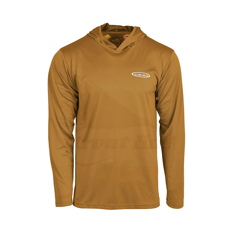 Vision Bamboo Bug & UV Hoodie -Rust