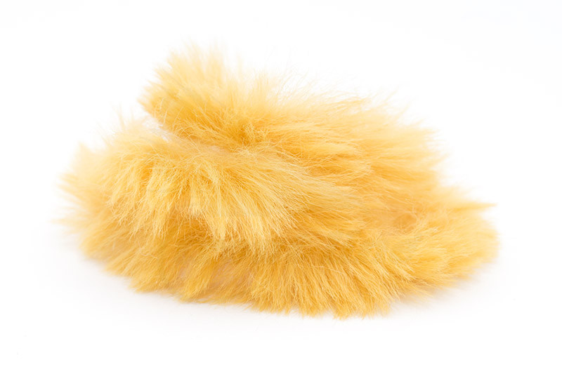 Troutline Furry Blob Chenille -salmon orange