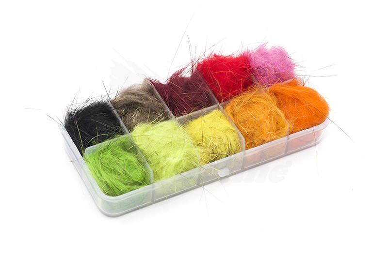 Troutline Premium Nutria Dubbing – Set of 10 Colors