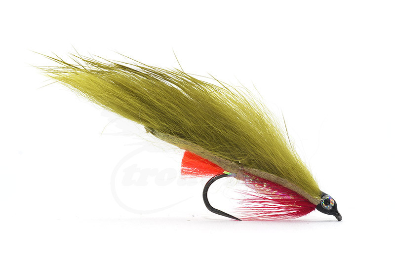 Troutline Tactical Olive Minnow Streamer