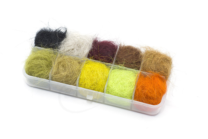 Troutline Premium Opossum Dubbing – Set of 10 Colors