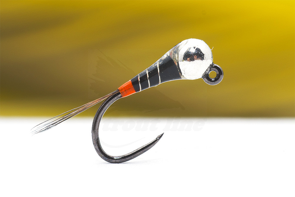 Troutline Tactical Black Hot Spot Perdigon