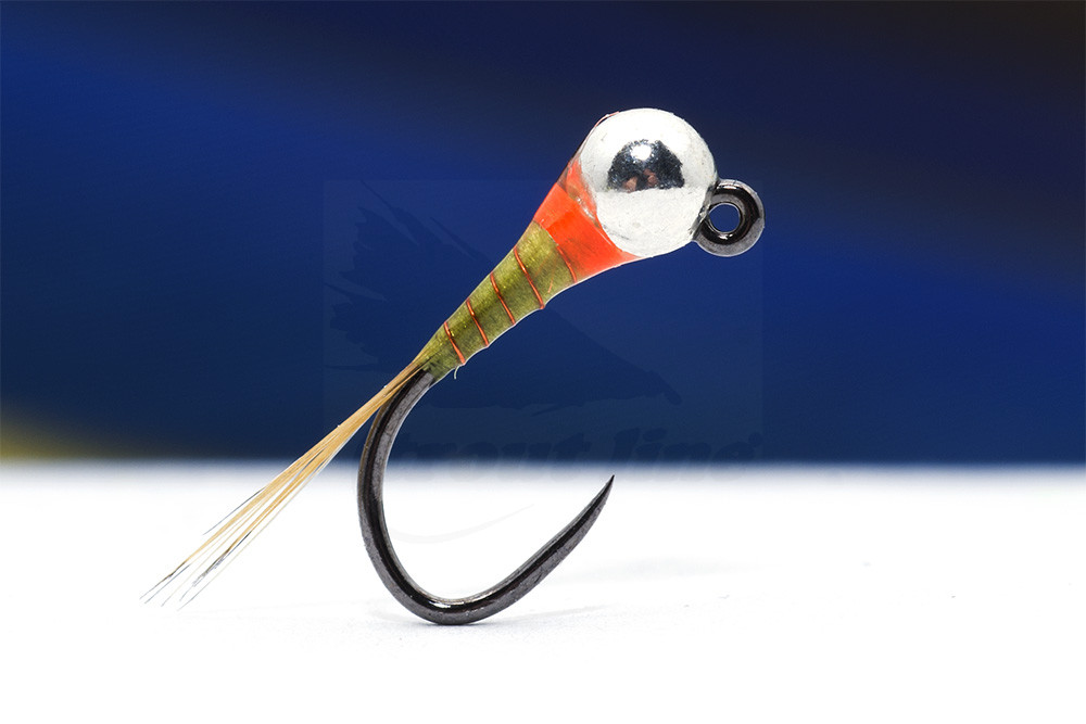 Troutline Tactical Olive Hot Spot Perdigon