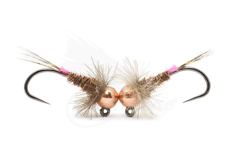 Troutline Tactical PT Pink Spotted BL Jig Nymph