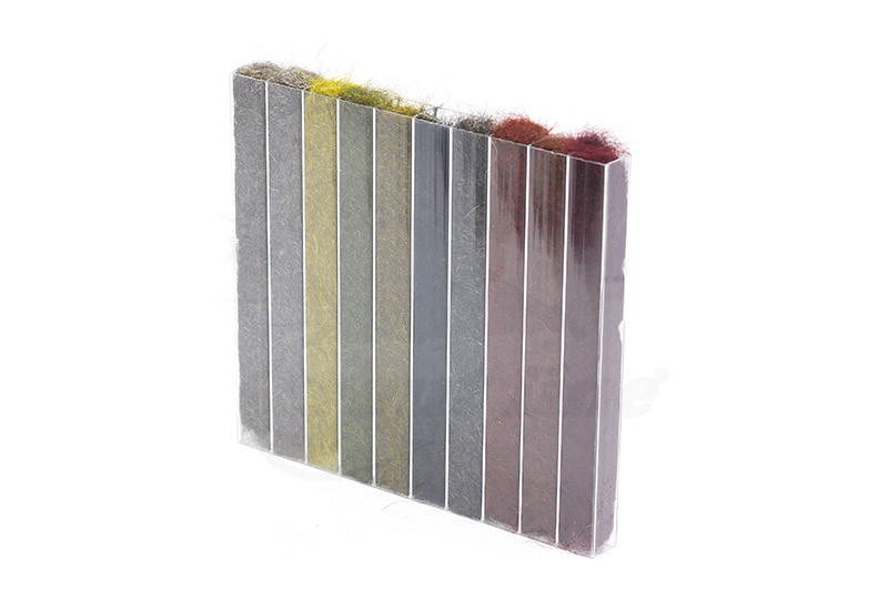 Troutline Pure Squirrel Slim Box Dubbing Set -10 colors
