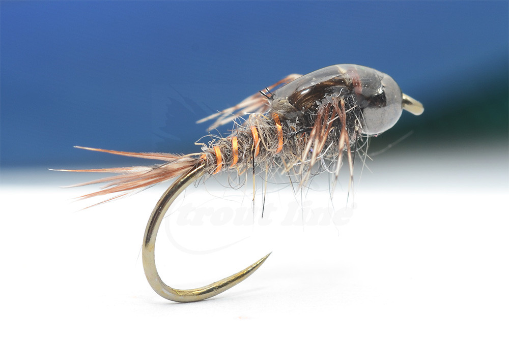 Troutline Tactical Black Nickel Bead Head and Partridge Nymph