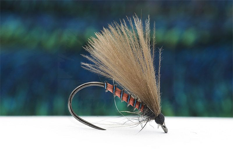 Troutline Tactical Red Macaw CDC Sedge