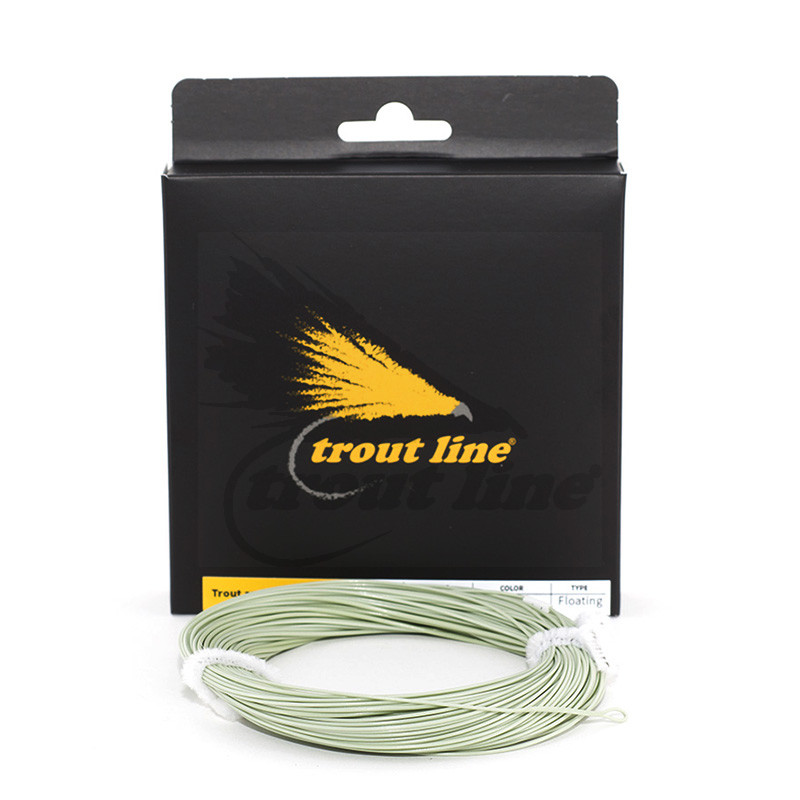 Troutline Trout and Grayling Pale Olive DT Floating Fly Line