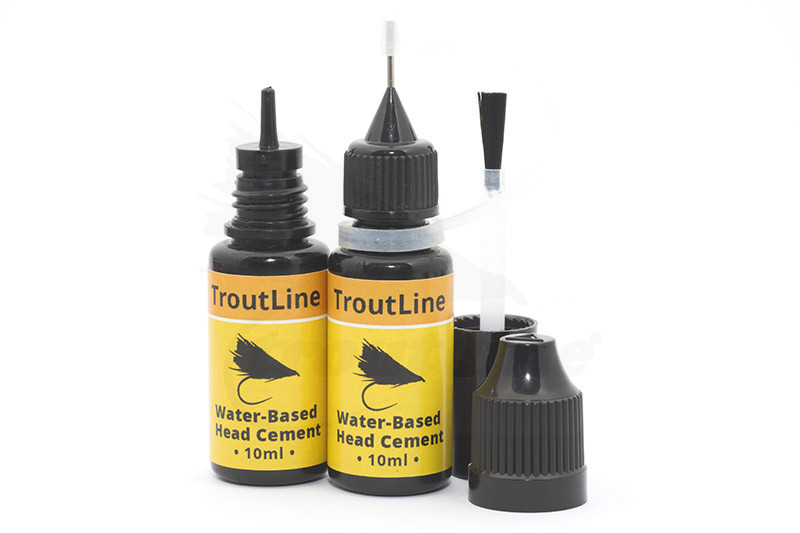 Troutline Water-Based Head Cement 10ml Varnish for fly tying