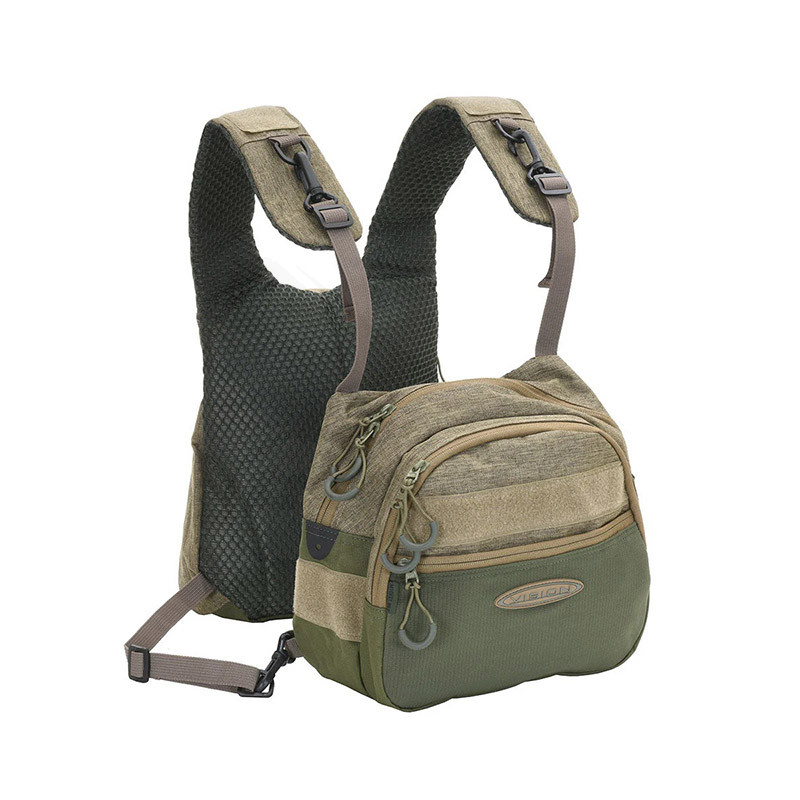 Vision Micket Bra2 Chest Pack Olive Nutria Color