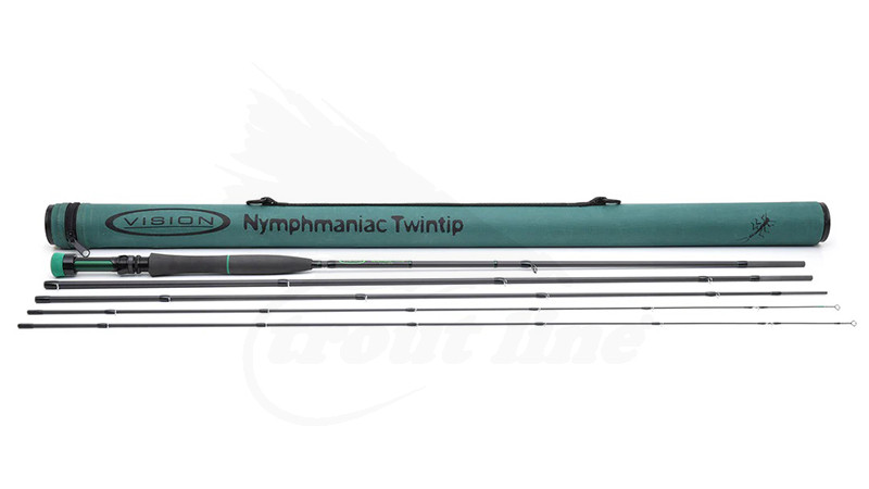 Vision Nymphmaniac Twintip 10'3" Eva Handle Fly Rod #3