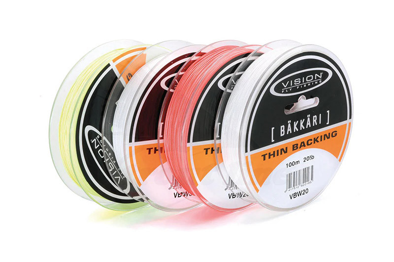 Vision Bakkari Thin Backing 20lbs 50m