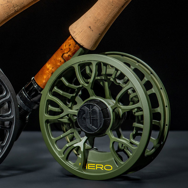 Vision Hero Dady Fly Reel #7/9 Color Olive