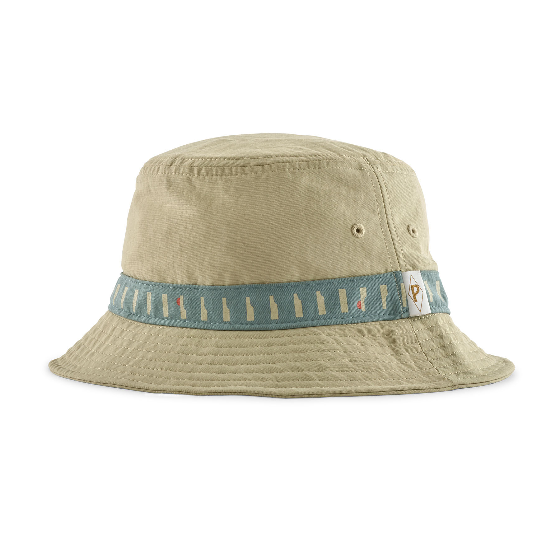 Patagonia Wavefarer Bucket Hat Water People Waveside Weathered Stone Size Large