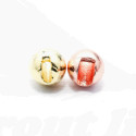 Troutline Premium Micro Slot Tungsten Beads 3.8mm 25 pcs/bag