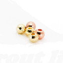 Slotted Disco Colored Tungsten Beads 3.5mm 10beads/bag