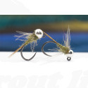 Troutline Tactical TLN8 Olive Buggy Hare Nymph