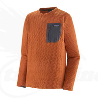 Patagonia Men's R1 Air Crew Fleece Color Sandhill Rust