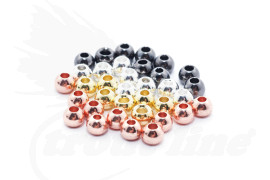 3mm Troutline Tungsten Classic Beads 100 Pack –4 Colours