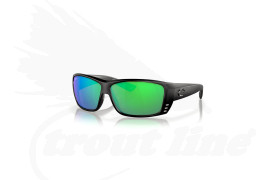 Costa Del Mar Cat Cay Blackout 580P Fishing Polarized Eye Glasses -Green Mirror