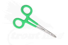 Vision Mini Curved Forceps -Green Handle