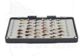 Troutline Premium Competition Euro Nymph Set – 36 Tungsten Flies