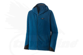 Patagonia Men's R1 TechFace Fitz Roy Trout Hoody -Lagom Blue