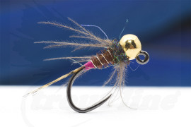 Troutline Tactical PT Purple Tail Stimulator Jig Nymph