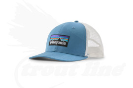 Patagonia P-6 Logo Trucker Hat -Shore Blue