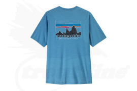 Patagonia Men's Capilene Cool Daily Shirt - 73 Skyline - Shore Blue - Light Shore Blue X-Dye